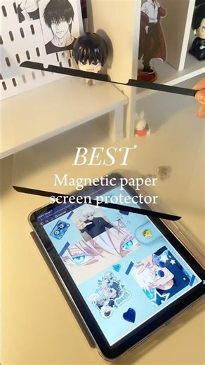 Favorite Magnetic Paper screen protector from ESR#ipad #ipadaccessories#ipad10thgen #jujutsukaisen