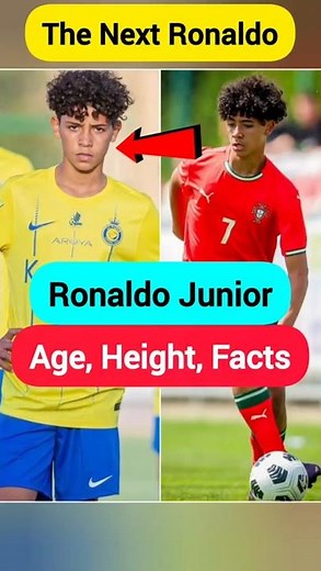 The Next Ronaldo? | Ronaldo’s Son Football Journey 2025 | #ronaldo #portugal #ronaldojr
