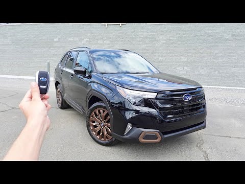 2025 Subaru Forester Sport: Start Up, Walkaround, Test Drive and Review