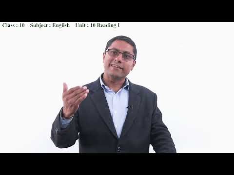 62 Class 10 English Unit 10 Reading I