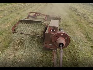 Heavy Windrows for the Massey Ferguson Model 12 Baler