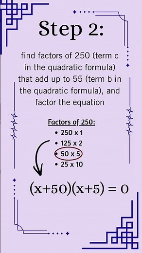 How to Solve a Quadratic Equation by Factoring, in less than 40 seconds