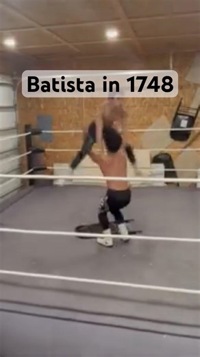BATISTA BOMBBBBB #wwe #batista #wrestling #funny #prowrestling