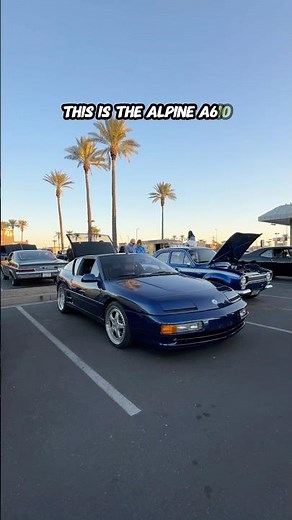 Alpine A610 is a Turbocharged French Sports Car