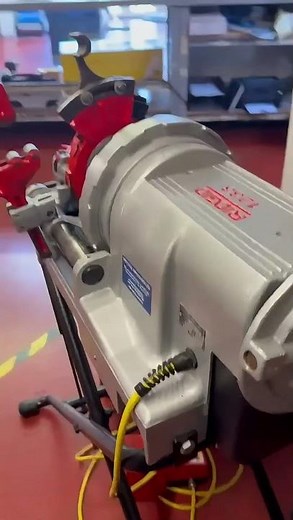 The RIDGID 1233. Power, precision and consistent threads 🔧🔥