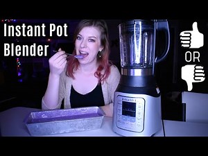 Instant Pot Blender Review | Ice Cream Demo