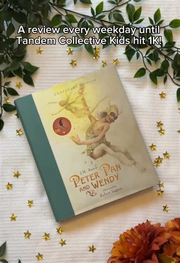 A new review for you today ✨ Today’s book is magical, classic, adventurous. Does that sound like something you need to pick up? Let us know! Team Tandem x #PeterPan #ChildrensBooks #BookReview