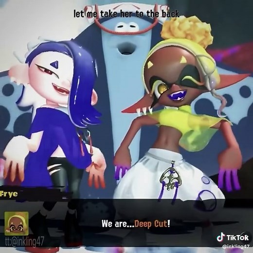 Splatoon Inkling Art Creation While Waiting for Class