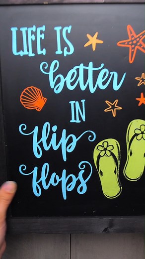 Life is Better In Flip Flops #magnoliadesignco #beachlife #flipflops #diy | Magnolia Design Co