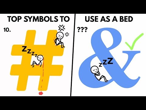 Top 10 Symbols to use as a Bed