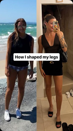 How I turned an insecurity into something I love 💗 and how you can too! Focusing on getting my legs stronger & working them till near failure (being strategic with dumbbell-only workouts at home!) gave them shape.🦵 Then, it came to fat loss. Slowly over time, I lost fat over my entire body with moderate calorie deficits adding more steps into my routine. We can’t choose where fat comes off first, but eventually it gets there! Stick to your plan and picture where your legs could be in 3 months.