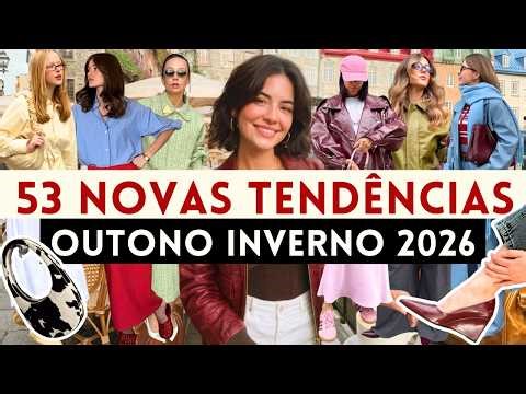 🔴50 NOVAS TENDÊNCIAS OUTONO INVERNO 2026! | Maga Moda