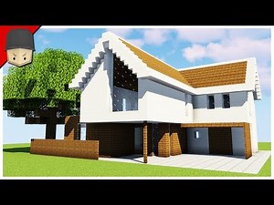 How to Build a Modern House in Minecraft (Minecraft House Tutorial)