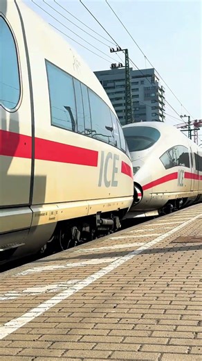 ICE High Speed Train Passing Fürth Hbf at Full Speed 🚄💨