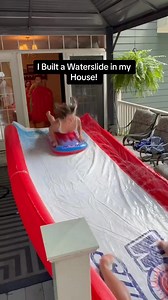 I built a waterslide in my house! | Drew Dirksen