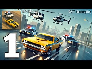 🚓 Getaway 2 Gameplay Walkthrough Part 1 Crazy Escape Driving (Android, iOS)