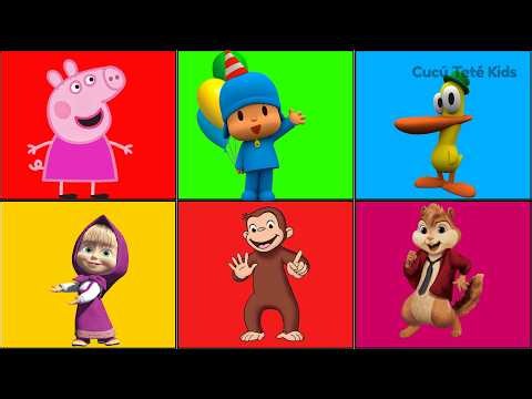 🌈 Magical Color Song from The Farm | Learn the Colors | (Learn the Colors in Spanish)