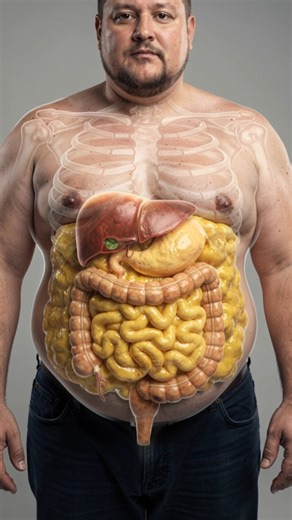 Fat tissue is biologically active and functions as an endocrine organ. It releases signaling molecules that influence metabolism, immunity, and inflammation. When fat mass increases, especially around organs, the release of inflammatory chemicals becomes more frequent and sustained rather than temporary. These inflammatory signals circulate throughout the body, affecting blood vessels, muscles, and organs. They interfere with insulin signaling, damage vessel linings, and promote chronic low grad