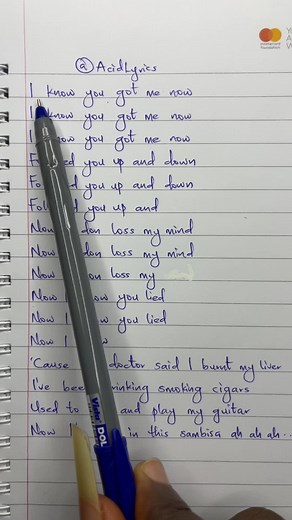 Bad Influence Lyric Video with Omah Lay | Singing Lyrics