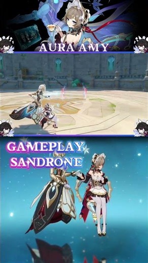 SANDRONE GAMEPLAY #auraamy #auraamytiny #genshinimpactvn #genshinimpact