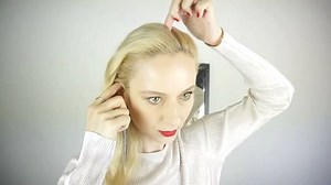 👉Click http://hairsaff.co/last-minute-holiday-hair for full tutorial on this and 2 other EASY holiday hairstyles!😀💞 I call it the looped bun and it has to be one of my new favorites! So simple, yet elegant and adorable!😆 I hope you agree!😜💞 | Hairs Affairs - Ania B