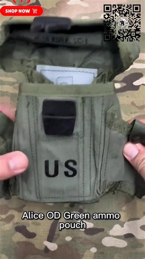 🟢 OD Green Military Surplus ALICE Pouch 🟢 Built tough and made to last. This classic ALICE pouch isn’t just for ammo — it’s great for tools, first aid, cords, batteries, EDC gear, or camp essentials. ✔️ Genuine military surplus ✔️ Durable nylon construction ✔️ Secure closure ✔️ Attaches easily to ALICE gear or packs Perfect for outdoor use, preparedness, work gear, range days, or everyday organization. 🛒 Available now — shop online or stop by in store: 👉 https://centextacticalgear.com 📞 Nee