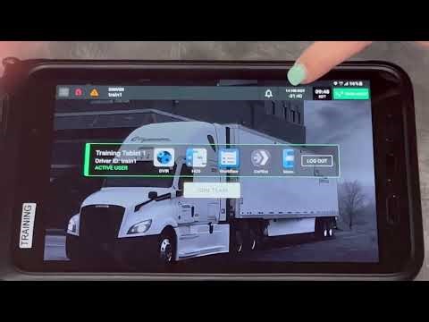 Platform Science Training Video Menu Bar