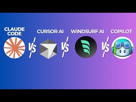 Claude Code vs Cursor vs Windsurf vs Copilot - (ULTIMATE AI CODING TOOL 2026)