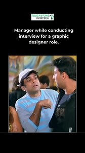 Ever wondered how graphic designers nail their interviews? We've got the inside scoop  . . . . #careeradvice #interviewprep #creativejobs #jobsearch #managerlife #success #interview #designerlife #funnyreels #graphicdesign #webdesign #explorepage #socialmedia #like #share #touchstoneinfotech #digitalmarketingagency | Touchstone Infotech | Facebook