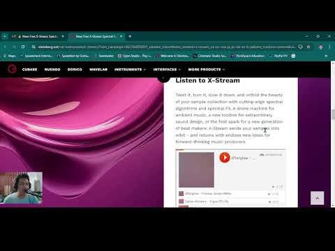 How to download correctly Steinberg's new free synth X-Stream