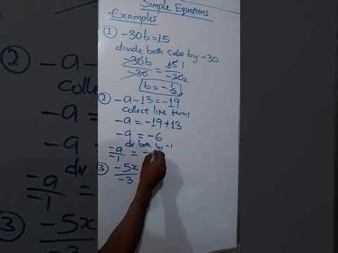 @Simple simple Equation