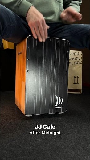 Bluesrock on Cajón!✨After Midnight by JJ Cale played on the Cajón! #shorts #cajon #groove