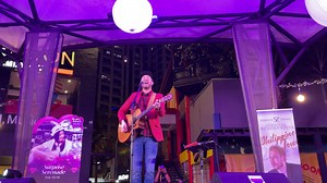 7.2K views · 178 reactions | I’m known for singing acoustic love songs, but when the mood is right I rap some Ludacris over a Brittney Spears cover, with my looper pedal… and the crowd loves it. | Stephen Speaks | Facebook