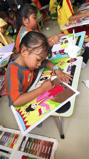 #aishwa Cantiknya gambarnya lomba mewarnai