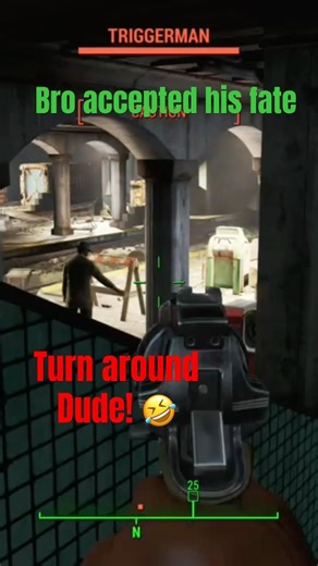 Fallout 4: Bro accepts his fate! #shorts #foryou #fyp #fallout #shortsfeed #tiktok #youtube #viral