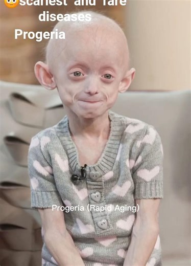 scariest and rare diseases (progeria)