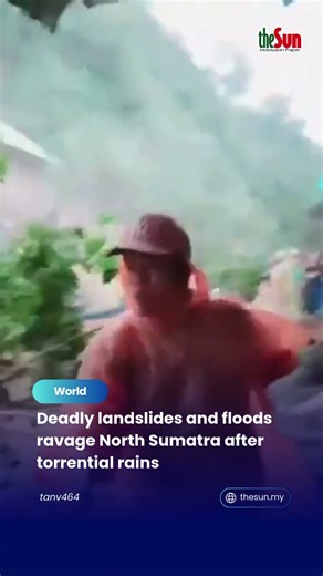 Deadly landslides and floods ravage North Sumatra after torrential rains