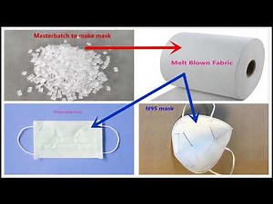 PP Melt Blown Fabric/N95 Mask Masterbatch/Pellets/Granules Making Machine