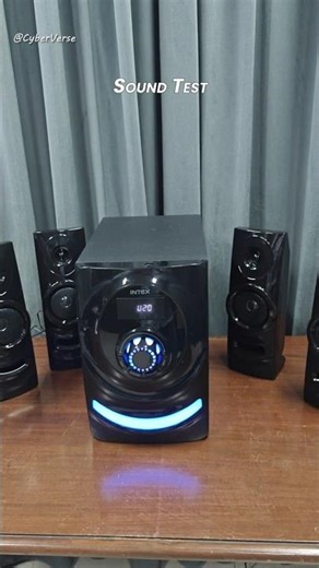 Unboxing Intex ROAR 1000 | 5.1 Multimedia Speaker (100W) #shorts