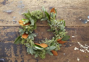 How To Make an Evergreen Wreath