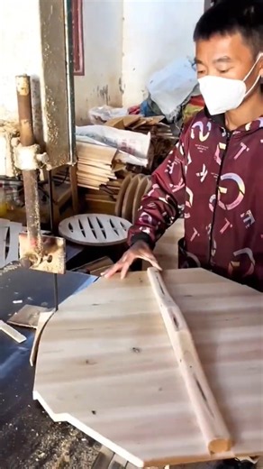 INCREDIBLE WOODWORKING! This craftsman's precision is amazing! 😱🪵🛠️ #crafts #skills #handmade