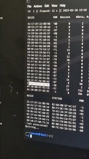 WiFi Hacking Explained ⚠️ | Kali Linux for Cybersecurity Awareness #Shorts #viral #trending #trend