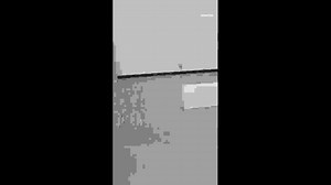 One-legged robot jumps through an obstacle course