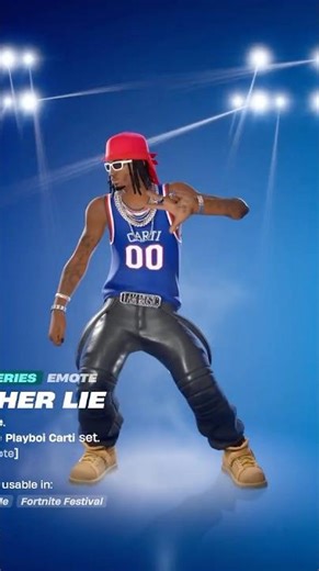 NEW Fortnite Playboi Carti Emotes! #Fortnite #Gaming #VampLife #PlayboiCarti #FortniteLeaks