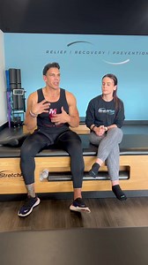 Muscle & Fitness & @muscleandfitnesshers DM Questions: What is the difference between Static & Dynamic Stretching. What are the benefits? Host - @frank_sepe presents question to @lisa_testino from @istretchplus . Wait until the end- Lisa puts Frank through some stretches at the facility in Huntington, NY. @jamesdhaas @ericajean481 @socialhouseli @joseg__75 #muscleandfitness #stretching #dynamicstretching #staticstretching #recovery #istretchplus #franksepe #health #fitness | Muscle & Fitness Her