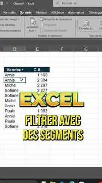 Excel Segments = Game Changer