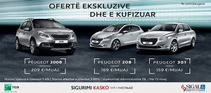Ofertë speciale nga Mercom Company, përfaqësues i PEUGEOT për Kosovë