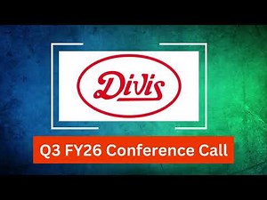 Divis Lab Q3 FY26 Concall: Custom Synthesis Growth and Capacity Scaling