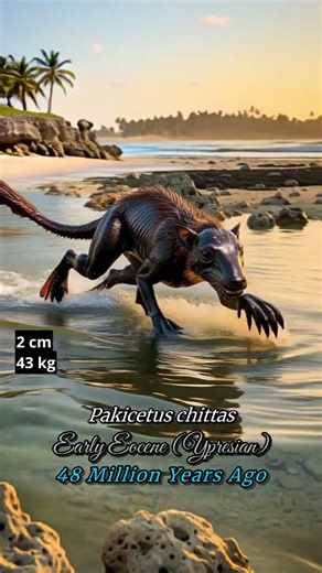 🐺 How a Wolf Became a Whale: 310 Million Years of Evolution #shorts