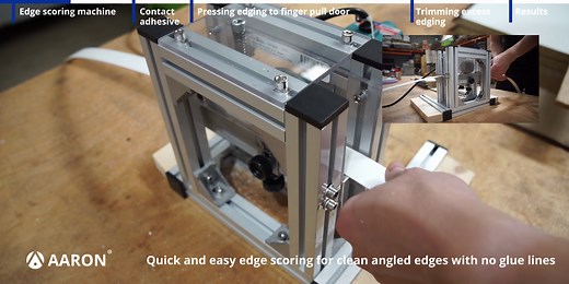 Aaron Finger Pull, Shark Nose Woodworking Machine Package